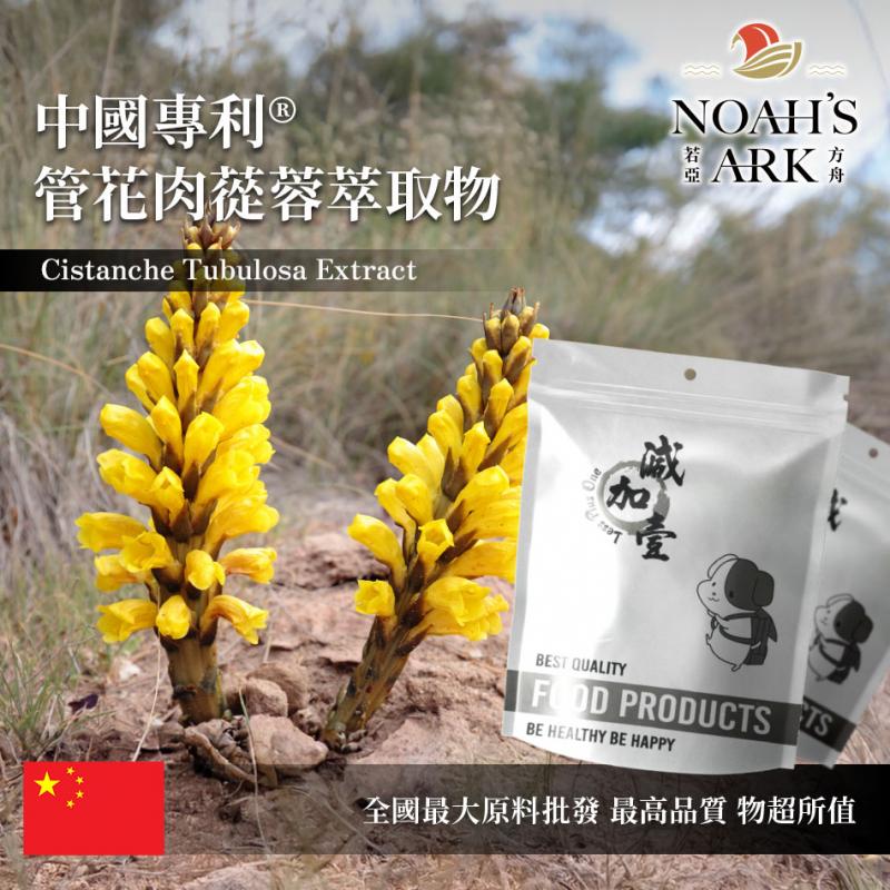 若亞方舟 中國專利®管花肉蓯蓉萃取物 保健原料 食品原料 苯乙醇苷40% 松果菊苷10% 毛蕊花糖苷4%管花肉蓯蓉 萃取物 沙漠人參